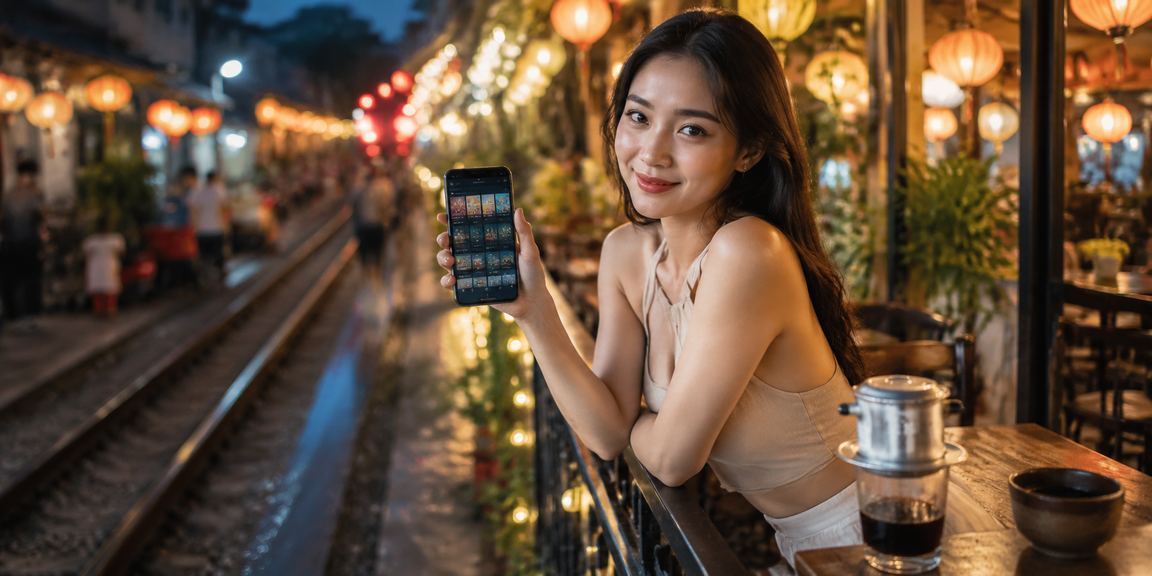 Người dùng Hà Nội kiểm tra tỷ lệ kèo và thông tin nạp tiền trên điện thoại