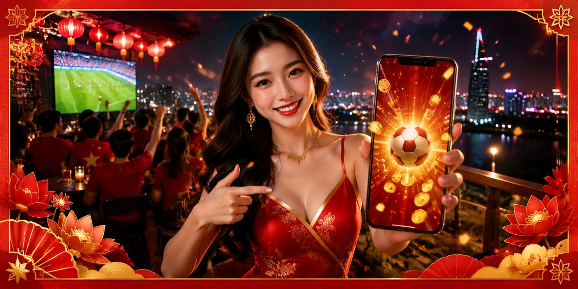 Người dùng Hà Nội tra cứu tỷ lệ kèo bóng đá trên điện thoại tại quán cà phê