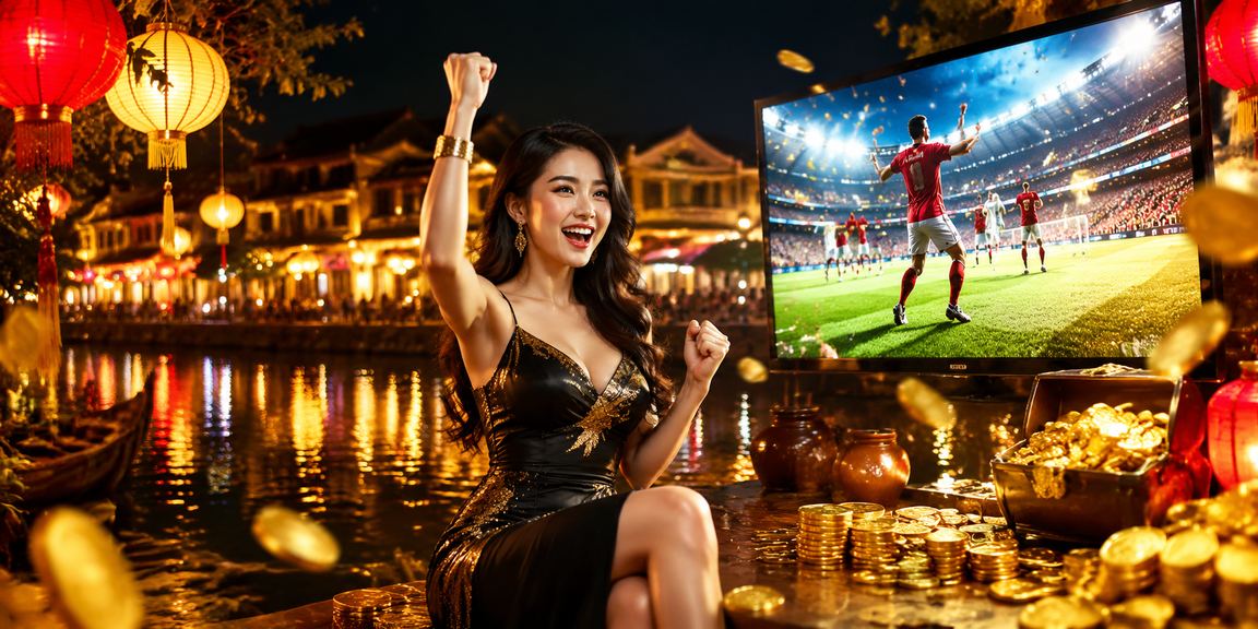 Người dùng tại Hội An đăng nhập tài khoản cá cược trên điện thoại buổi tối